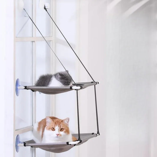 Cama de ventana con ventosas para gatos - vista 2