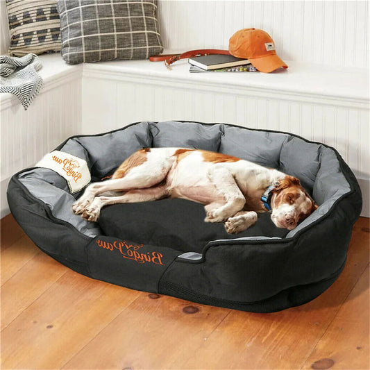 Cama ortopédica con laterales elevados para perros - vista 2