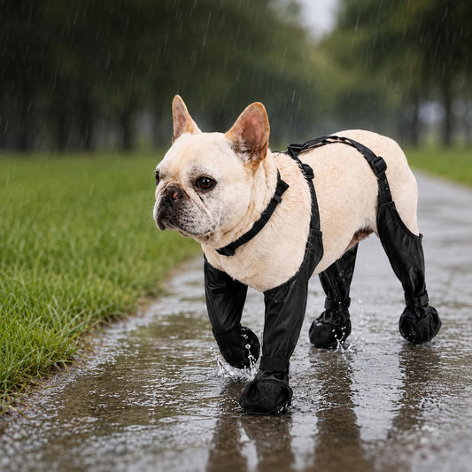 Botas impermeables antideslizantes para perros