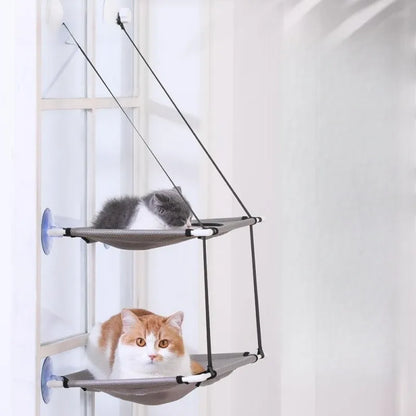 Cama de ventana con ventosas para gatos - vista 2
