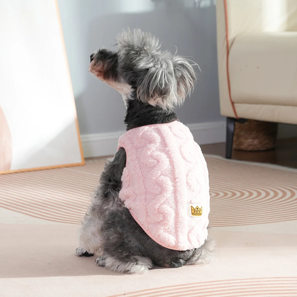 Chaleco polar abrigado para perros y gatos - vista 6