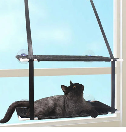 Cama de ventana con ventosas para gatos - vista 6