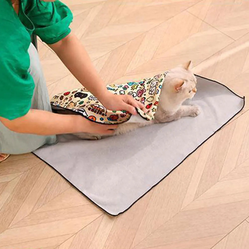 Toalla autoadhesiva de sujeción para gatos - vista 2
