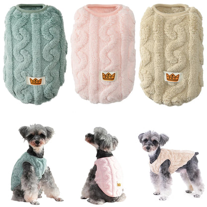 Chaleco polar abrigado para perros y gatos - vista 7