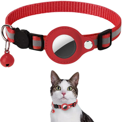 Collar reflectante con soporte AirTag para gato - vista 6