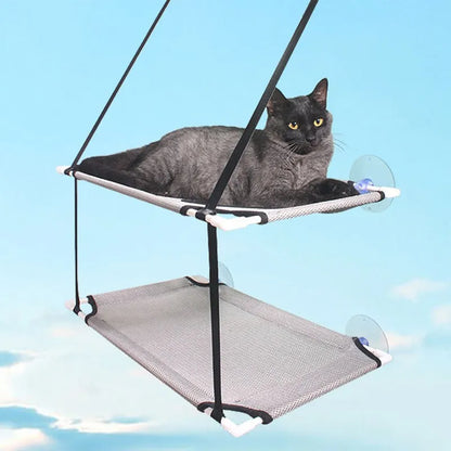 Cama de ventana con ventosas para gatos - vista 5