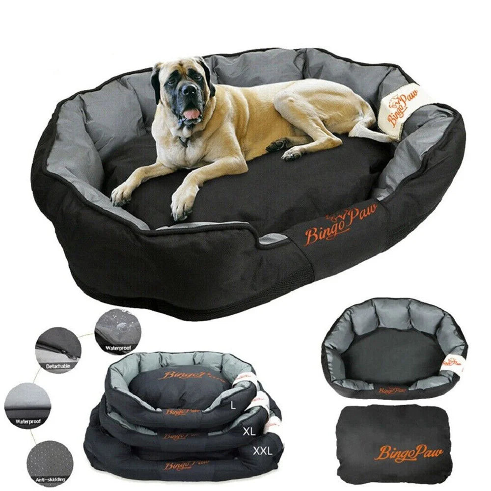 Cama ortopédica con laterales elevados para perros - vista 10