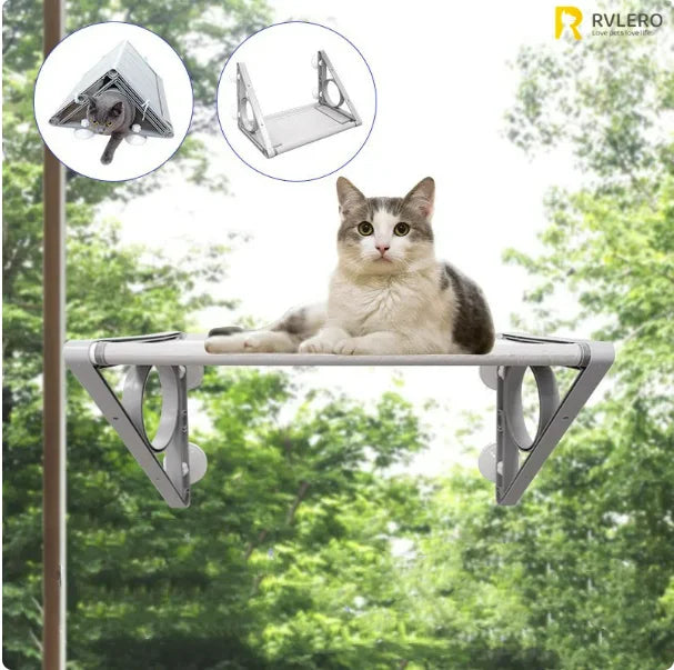 Cama de ventana con ventosas para gatos - vista 3