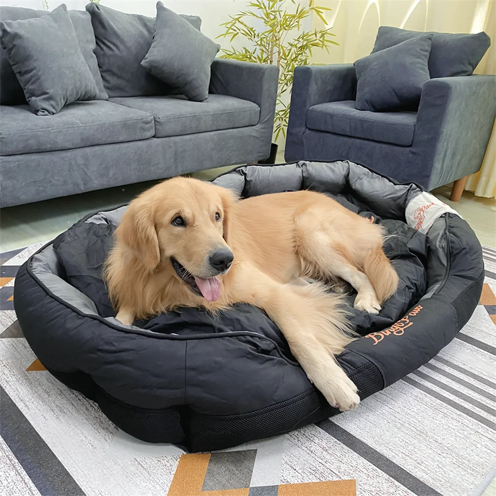 Cama ortopédica con laterales elevados para perros - vista 7