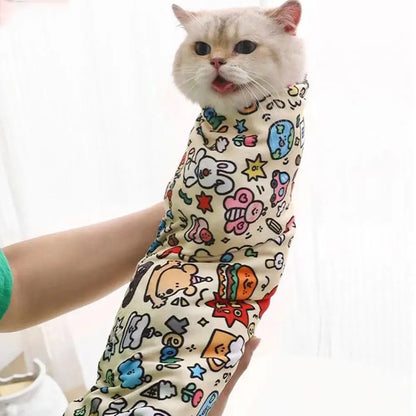 Toalla autoadhesiva de sujeción para gatos - vista 4