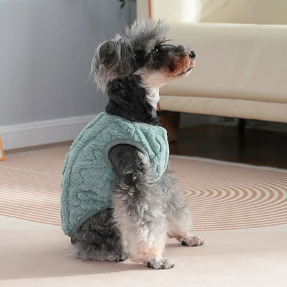 Chaleco polar abrigado para perros y gatos - vista 4