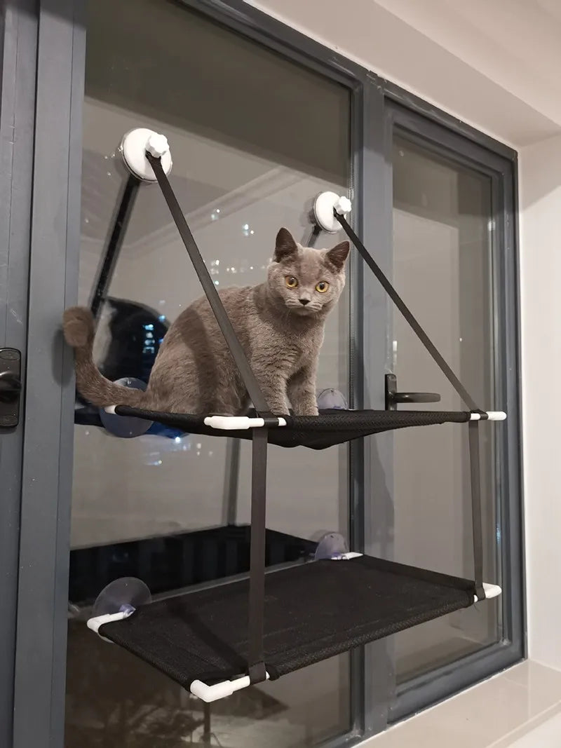Cama de ventana con ventosas para gatos - vista 7